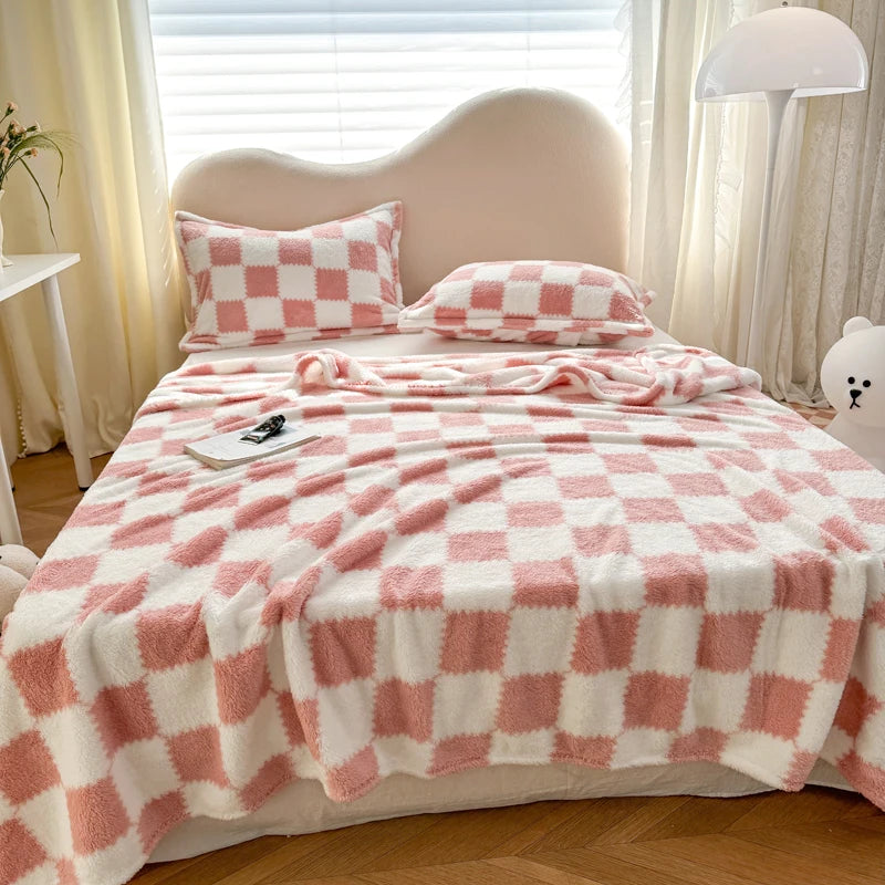 Panda Print Flannel Fleece Blanket