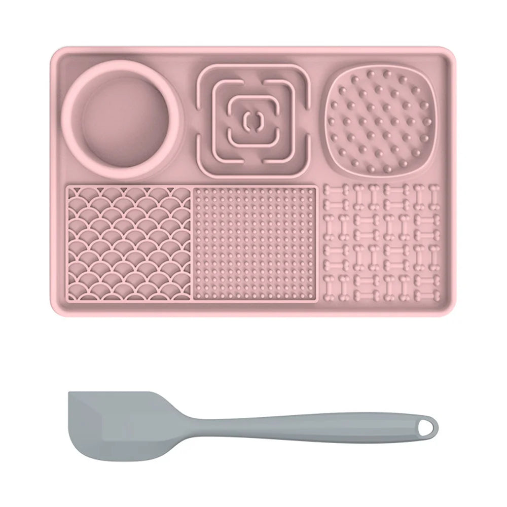Silicone Lick Mat with Suction Cups - Butter & Peanut Pad – photo 7