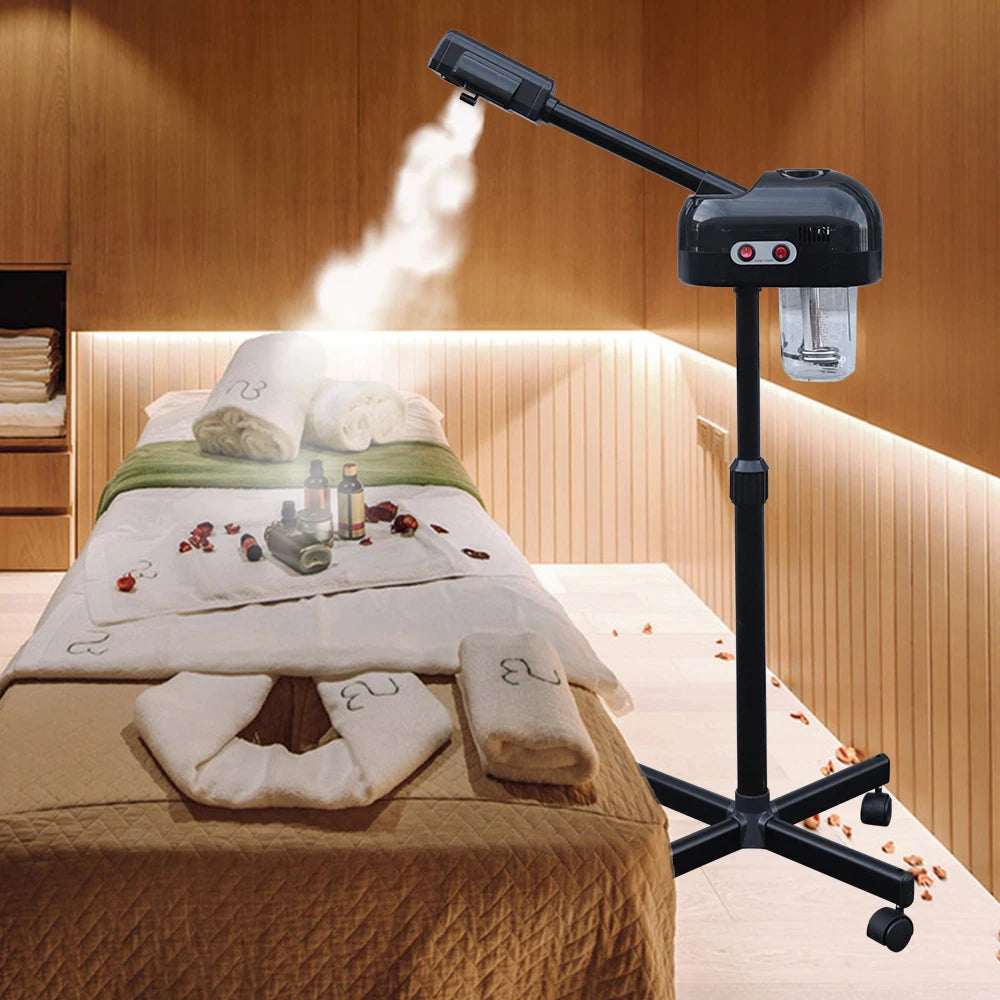 750ML Professional Facial Steamer, Adjustable Skin Care Equipment, Nano Atomization Steamer for Salon Beauty and Spa Shop