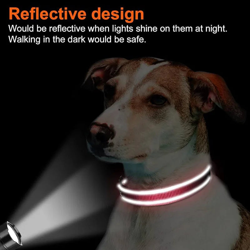 Soft Neoprene Padded Reflective Collar - Large Dogs – photo 3