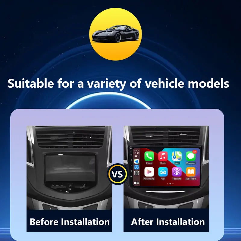 Wireless CarPlay for Chevrolet Trax 2014 - 2016 Car Radio Video Multimedia Player DSP Stereo GPS Navigation BT Split Screen WiFi