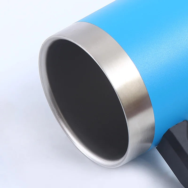Free Name LOGO 24OZ Beer Wine Thermos Big Capacity Cups Insulated Tumbler Coffee Mug Vacuum Thermos Cup Coffee Tumbler Egg Shape