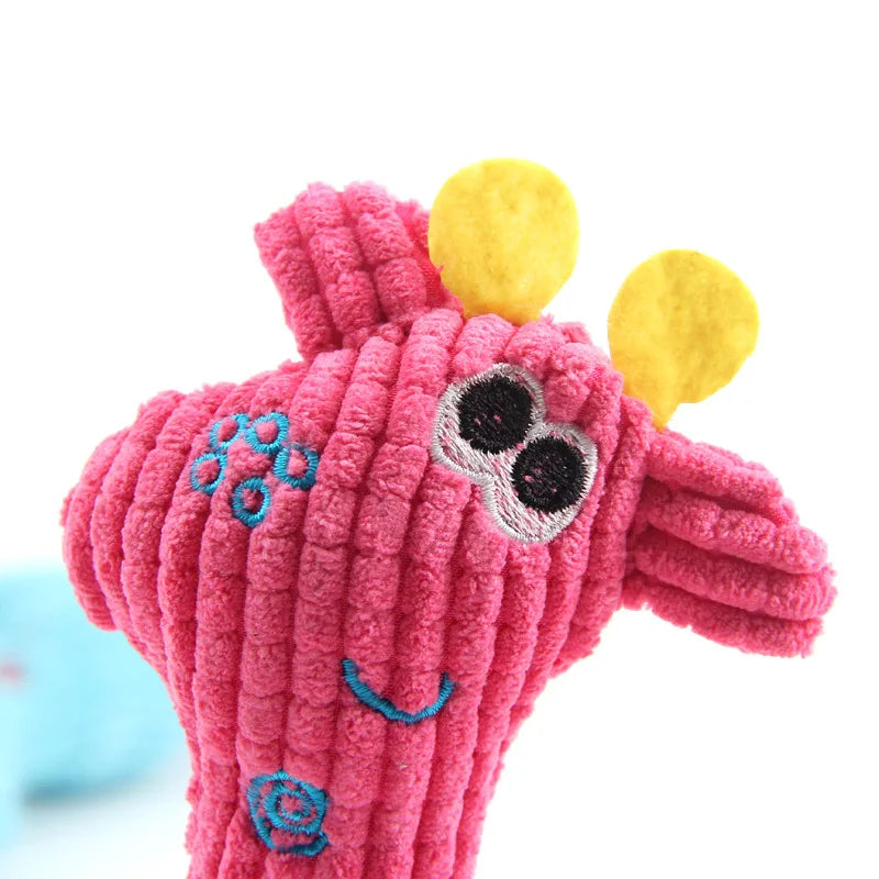 Knot Plush Squeaky Puppy Toy - Teething Training Toy – photo 3