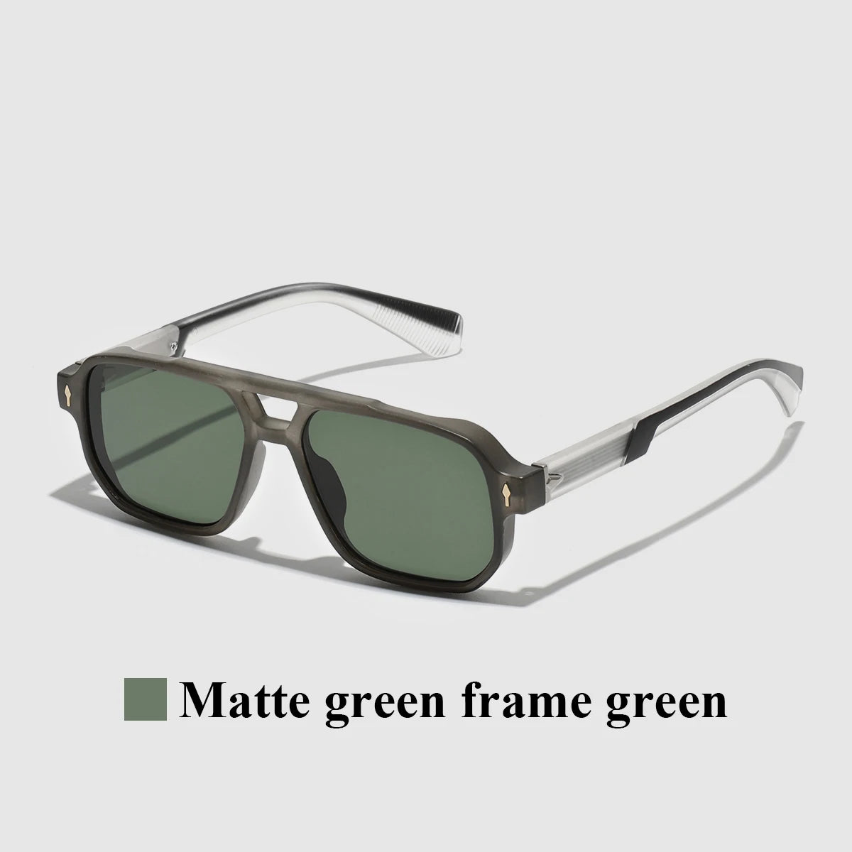 Transparent Frame Sunglasses — Retro Unisex UV400 Shades