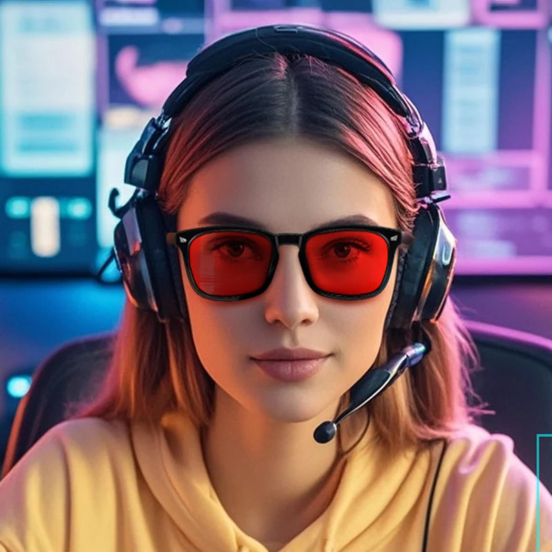 O-Q CLUB Computer Glasses Men Eyeglasses Sleep Glasses Anti Blue Light Glases gaming glasses Decorative Eyepieces Women Eyewear