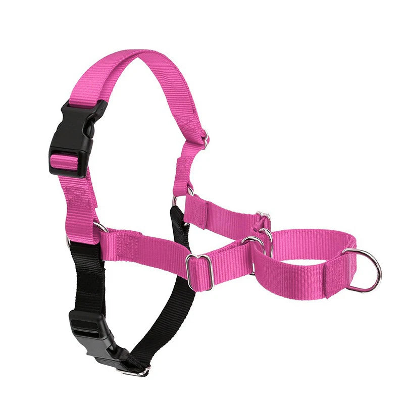 Medium Big Dogs Vest Harness Anti Break Solid Nylon Chest Traction Durable Husky Adjustable Walking Training Pet Accessories