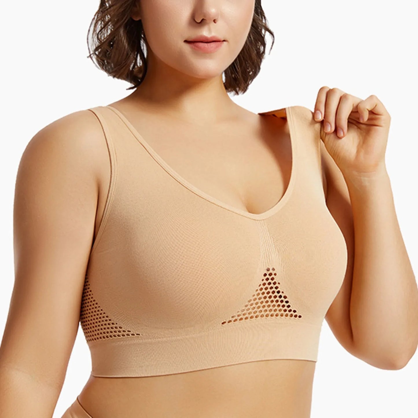 MMAlto Women's Shockproof Sports Bra – High Support Running Yoga Fitness Vest | S-XXXXXL
