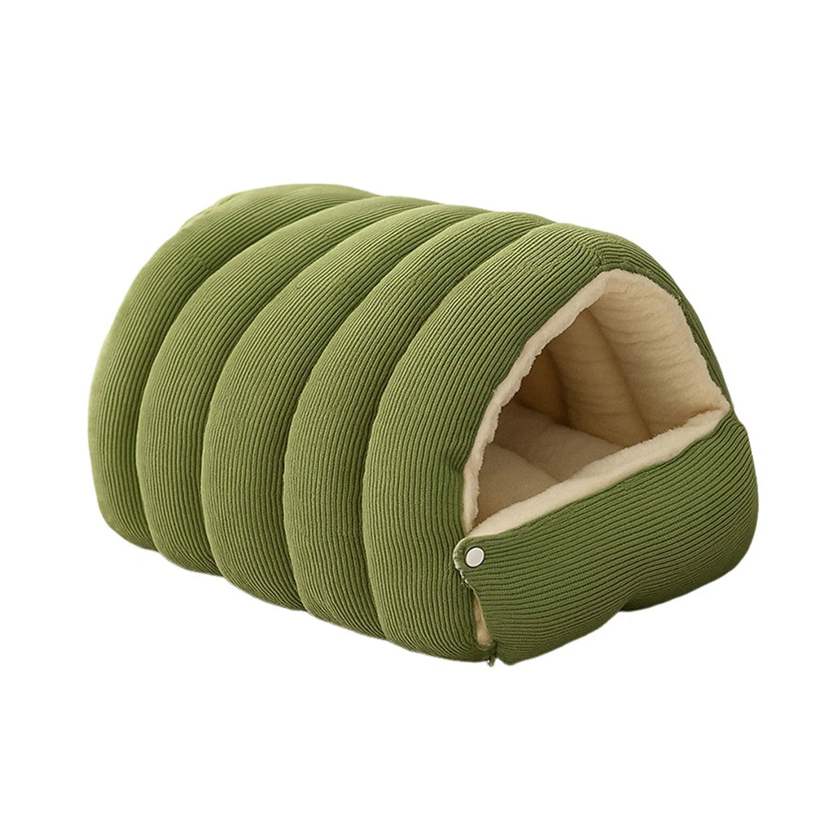 Winter Plush Cat Cave Bed - Thick Warm Kitten House - photo 12