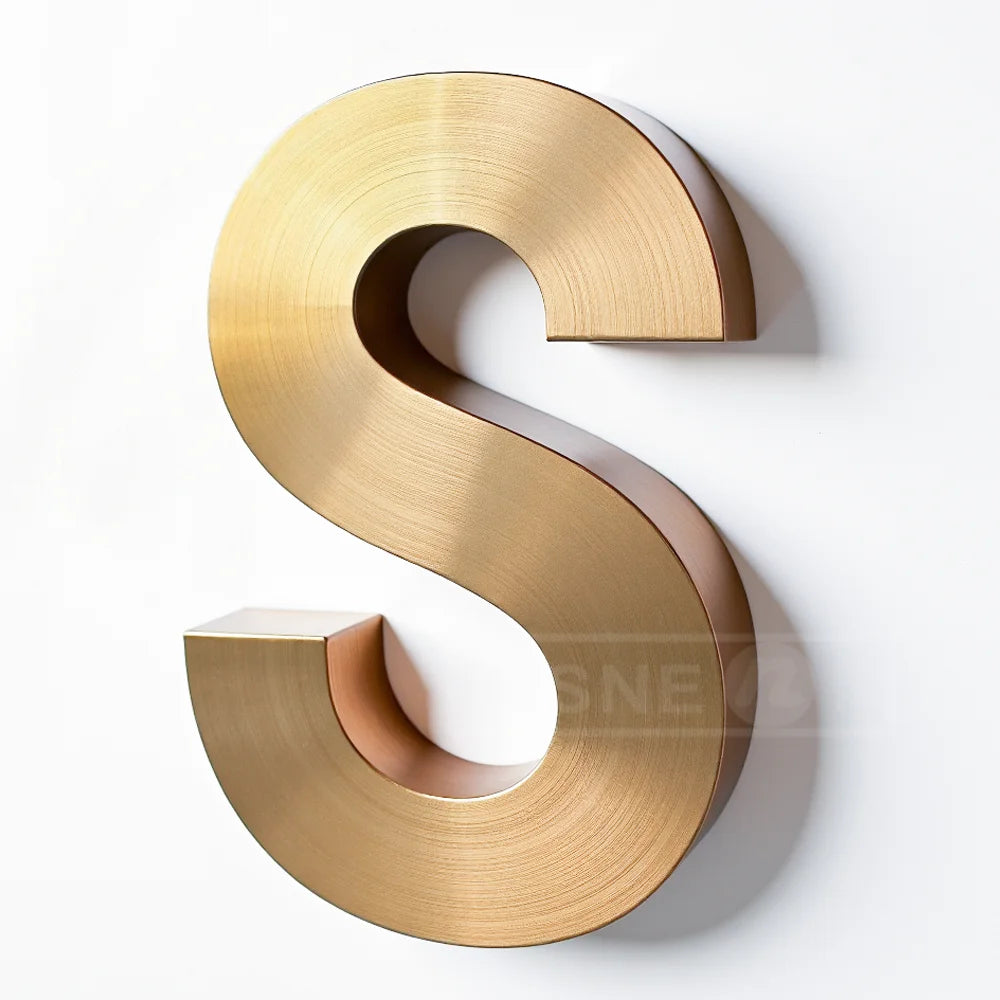 Custom 3D LED Business Sign — Illuminated Metal Letter Logo