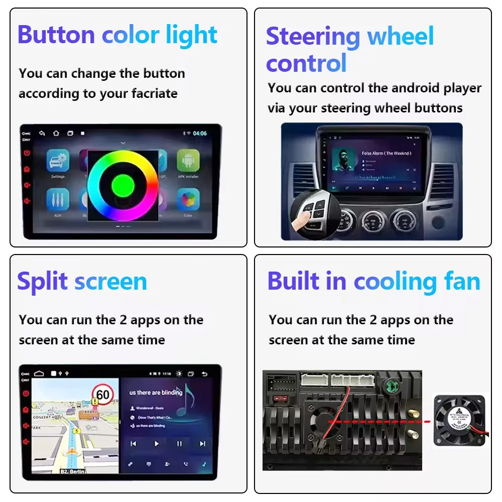 Car Android Car Radio DVD For Chevrolet Colorado/GMC Canyon 2015 - 2017 GPS Navigation Multimedia Player 4G WIFI VT QLED Screen