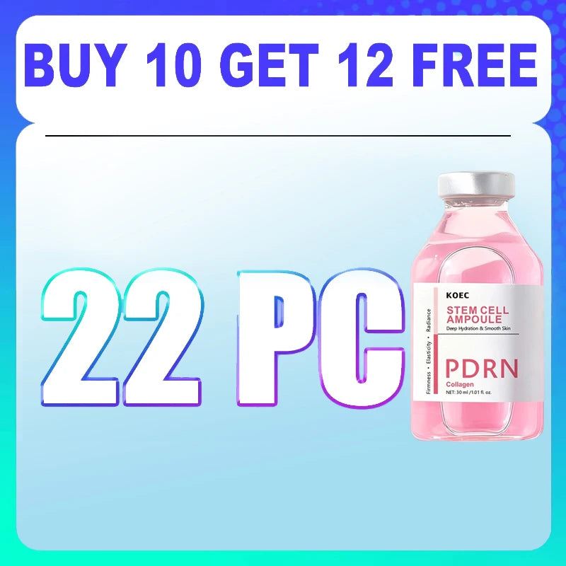 Stem Cell PDRN Ampoule Serum — Anti-Aging Collagen Face Essence