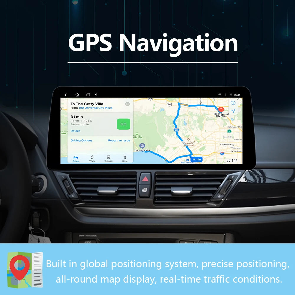 12.3" Right-Hand-Drive Wireless CarPlay & Android Auto Screen, Compatible with BMW 3 4 Series F30 F32