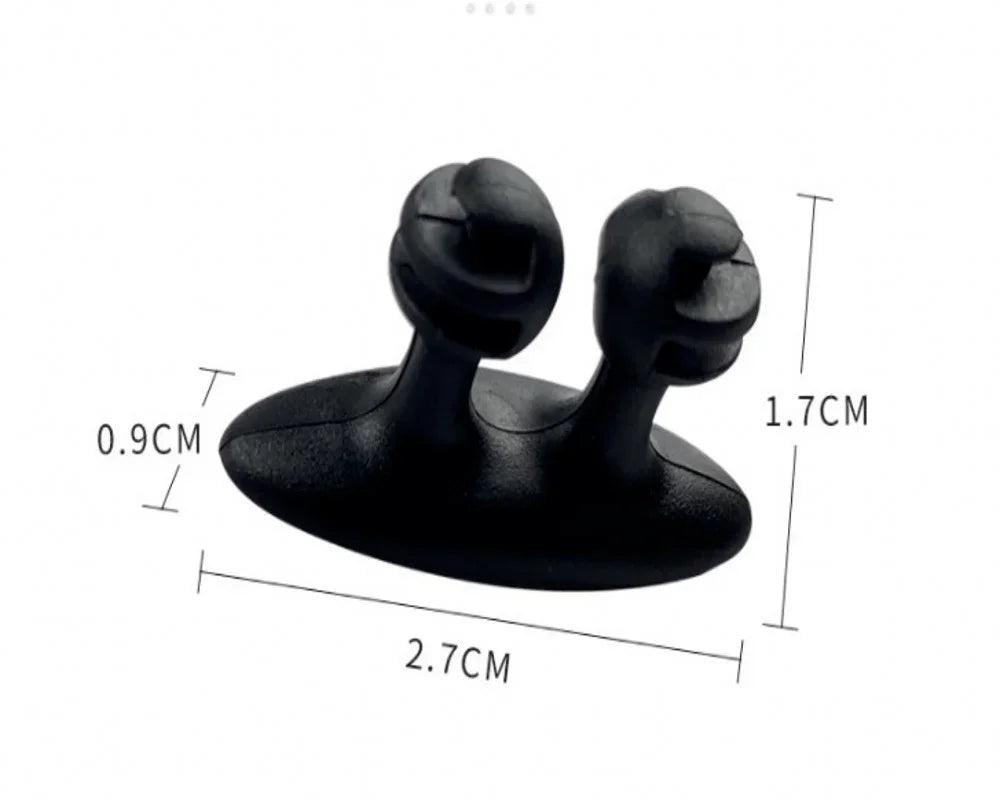 Car Dashboard Phone Charger Cable Manager Hook Headphone Line Organizer Clasp Clamp Holder Auto Interior Accessories