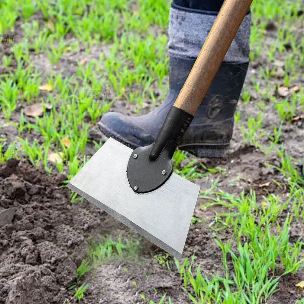 Multifunctional Outdoor Garden Shovel Manganese Steel Flat Shovel Deicing Remove Manure Shovel Planting Weeding Farm Tool