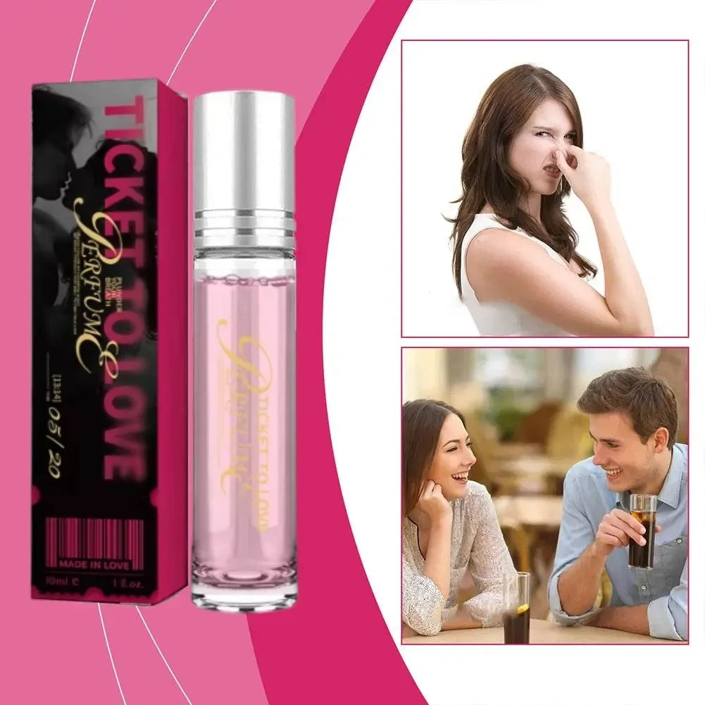 eelhoe Pheromone Perfume – Long-Lasting Floral Fragrance | Attract Men & Women | 10ml (1–10pc)