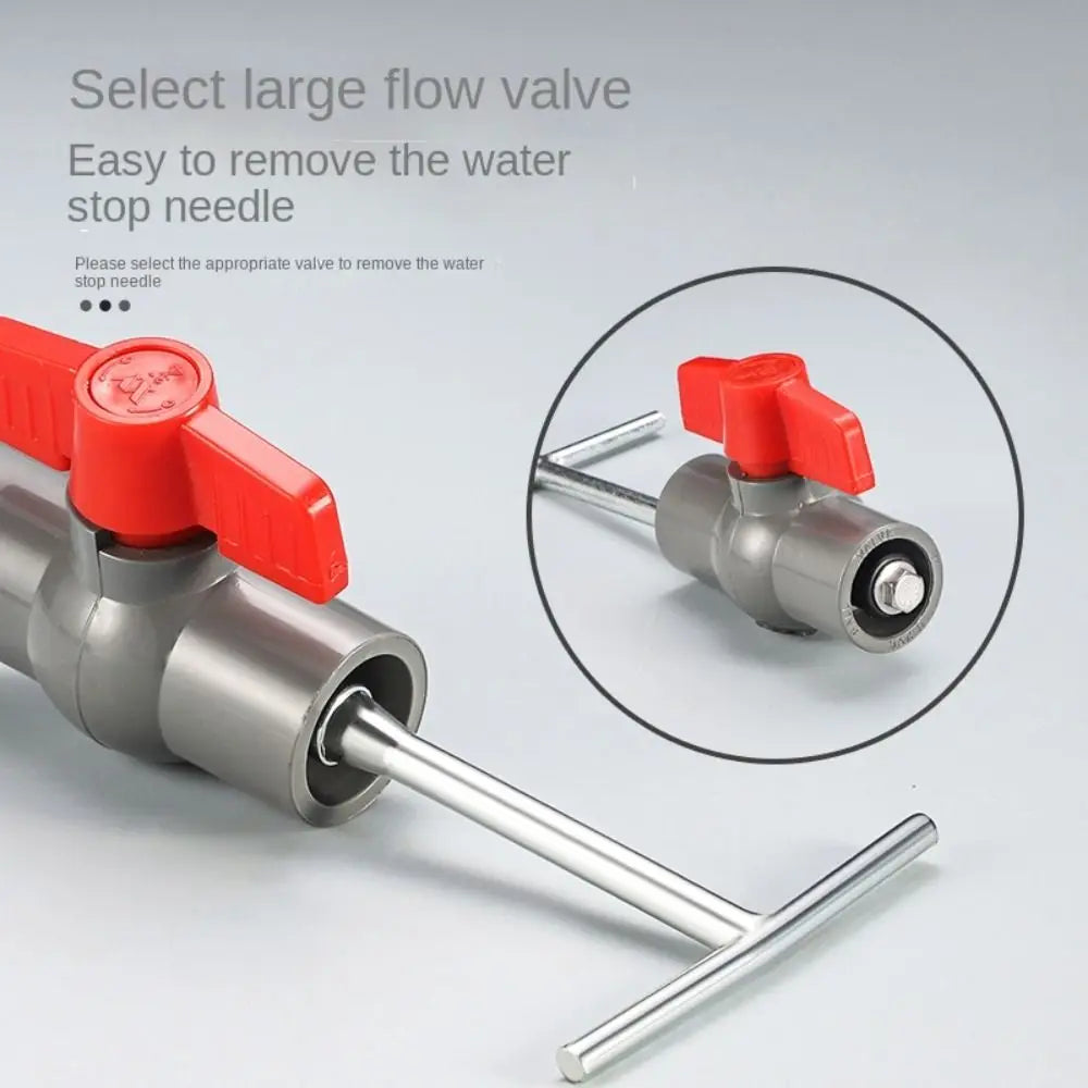 Universal Metal Hot-melt Water Stop Pin 20/25/32 Rubber Water Stop Needle Plugging Kitchen Repair Plumbing Tool Set PPR Pipe
