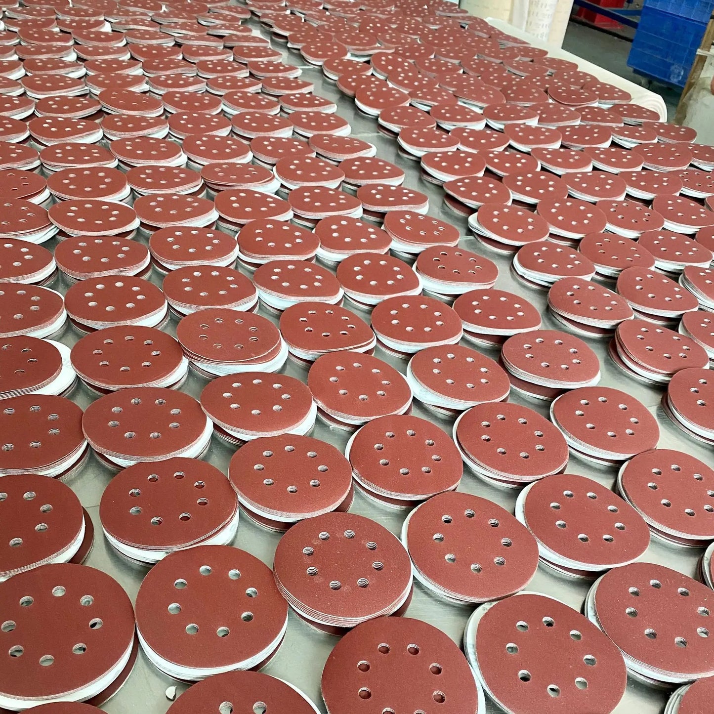 8Hole 125mm Sandpaper Woodworking Metal Grinding Disc Abrasive Polishing Tool 40/1000/2026 Grit Sanding Discs Dremel Accessories