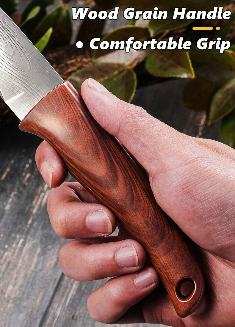 Garden Grafting Knife — Fruit Tree Budding Tool, Wooden Handle