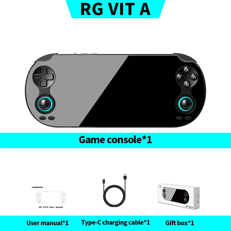 RG VITA / RGVITA Pro Handheld Game Console 5.46'' IPS Touchscreen 5000mAh Video Gaming Player Supports AI Streaming