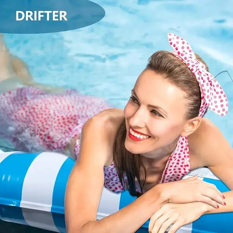Inflatable Pool Float Hammock for Adults — Poolside Lounging Water Toy