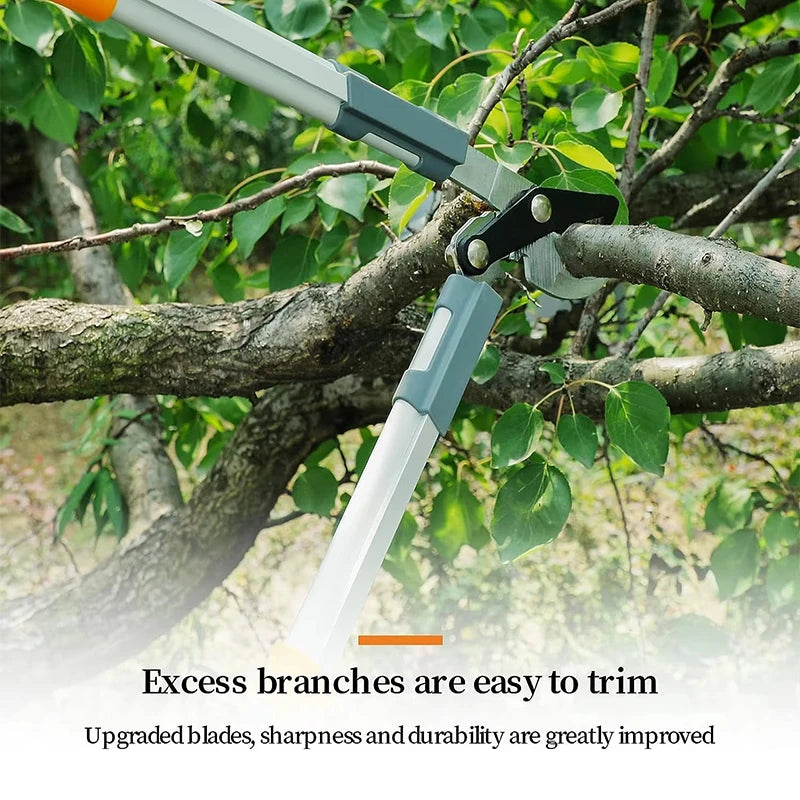 35cm Rough Branch Scissors Sharp Wear-Resistant Non Slip Grip Pruning Scissors Large Opening Powerful Gardening Pruning Tools