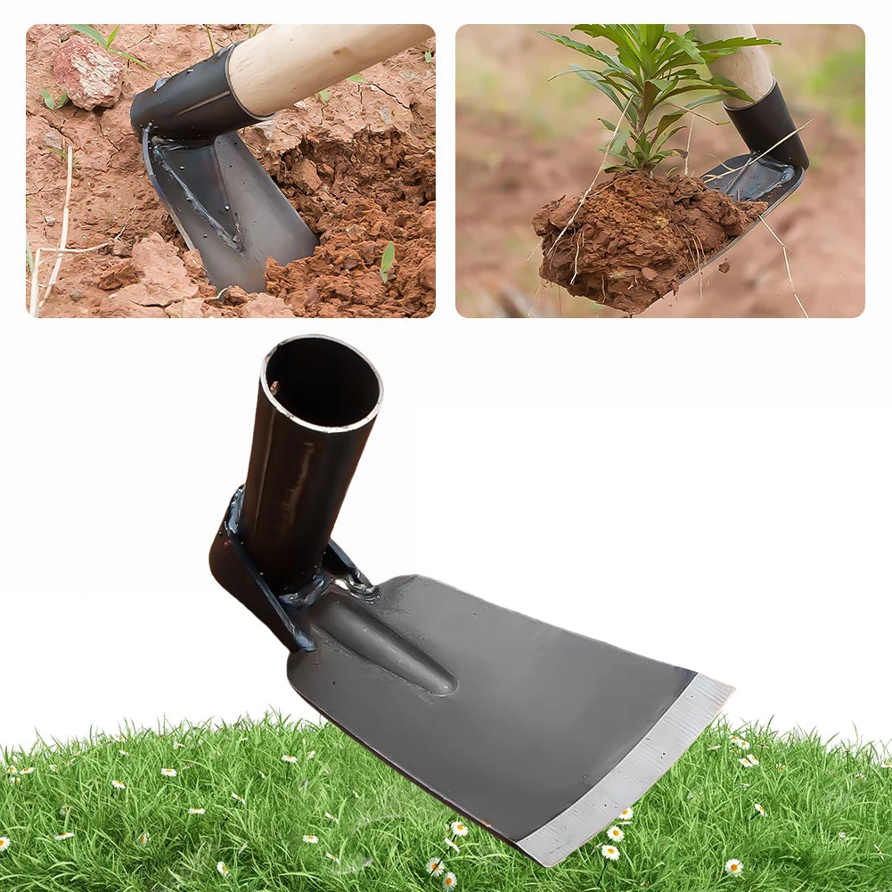 Forging Weeding Hoe for Digging Soil Household Outdoor Farming Tools for Planting Vegetables and Flowers