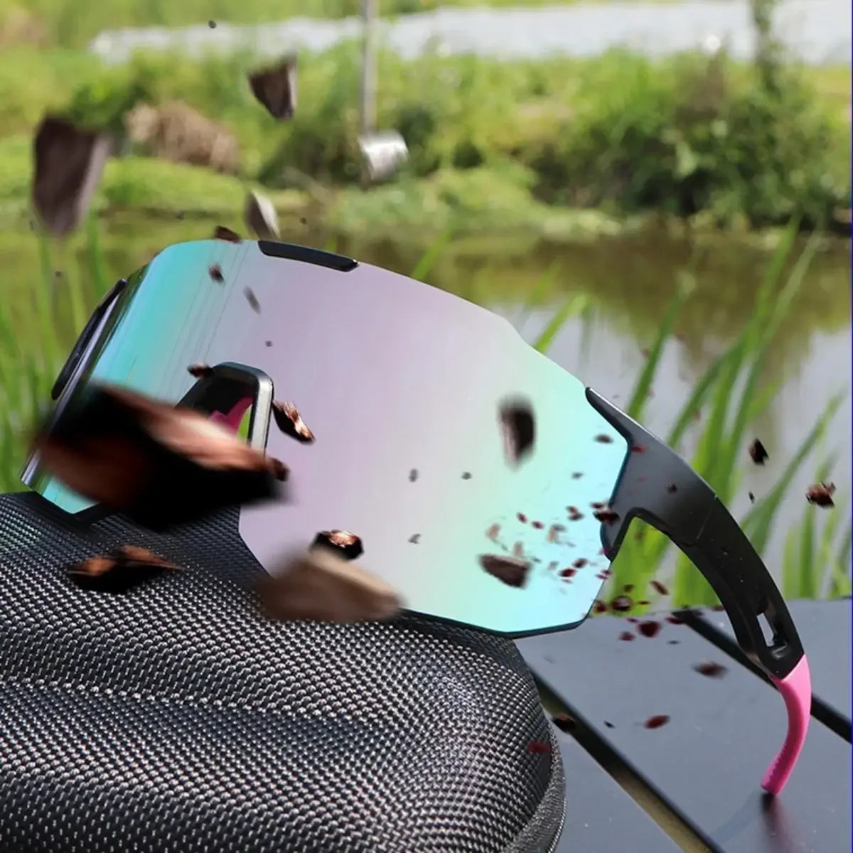 Cycling Sunglasses — Large Frame UV400 Windproof Sport Shades