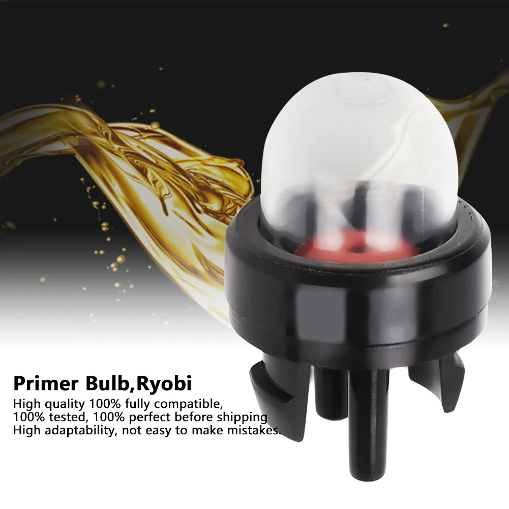 10Pcs Carburetor Oil bubble Petrol Snap in Primer Fuel Bulb Pump Kit For Chainsaws Trimmer Carburetor Light bulb