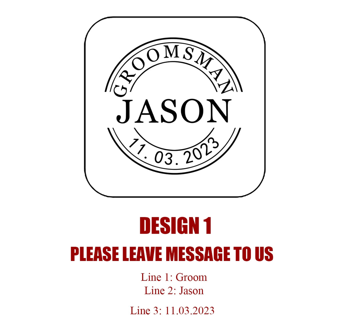 Groomsmen Gifts Cufflinks Personalized Wooden Cufflinks Gift for Him Custom Gift for Dad Bachelor Party Gift Groomsmen Proposal