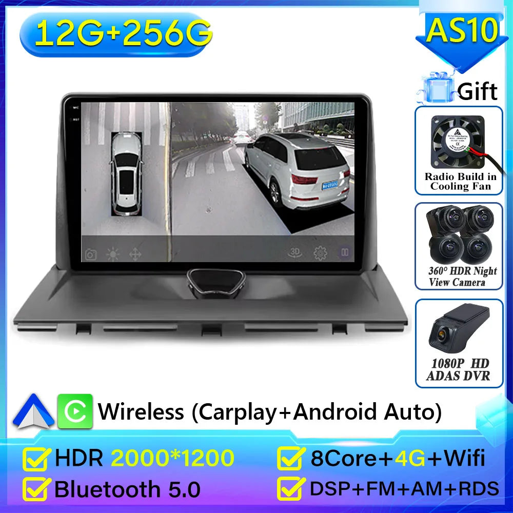 Android Car Stereo for Peugeot Expert, Citroen Jumpy, Fiat Scudo & Toyota Proace (2007–2017) — CarPlay, GPS