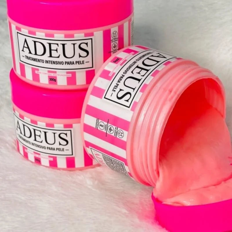 Brazilian ADEUS Firming Body Cream Enhances Skin Smoothness Visibly Improves Body Skin Appearance