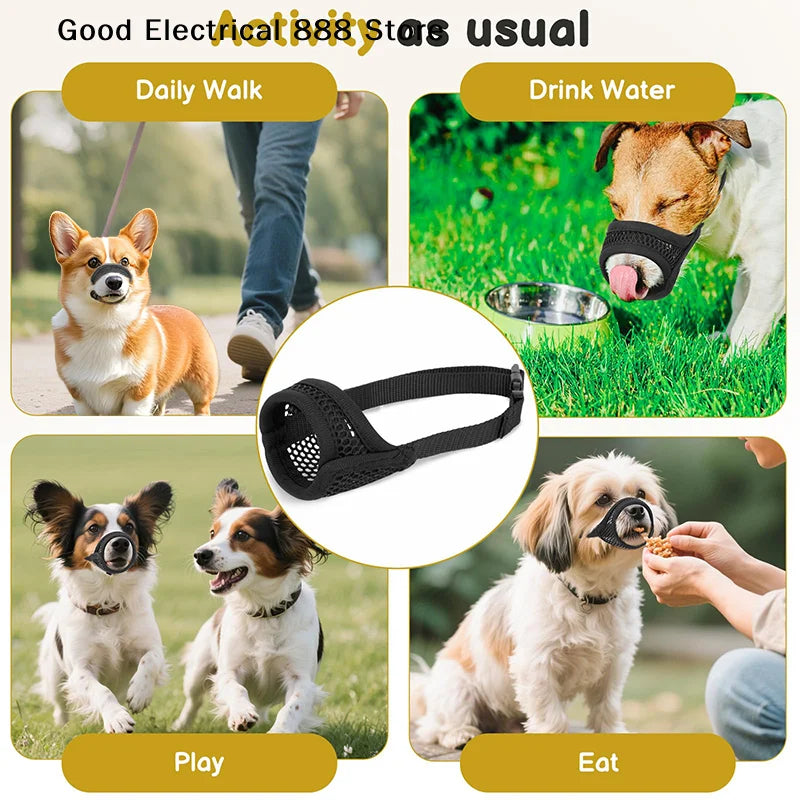 Breathable Muzzle for Short-Snouted Dogs - French Bulldog Fit – photo 4