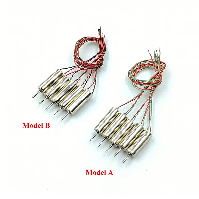 5PCS/Lot 0412 Mini Tiny 4mm*12mm Coreless Motor Micro 412 Hollow Cup Engine DC 3.7V 60000RPM Ultra High-speed Motor DIY RC Drone