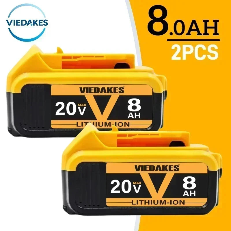 ✅20V 12Ah Battery for DeWalt Power Tools DCF887 DCG405 DCD791 DCF922 20V Lithium Battery Replacement⚡very good tool battery🔨