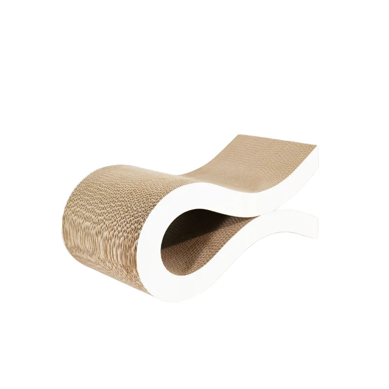 Cardboard Cat Lounger & Scratching Bed - Recliner Scratcher – photo 7