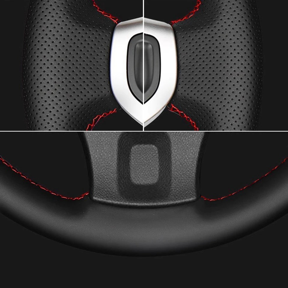 Customization Hand Sewing Microfiber Leather Car Steering Wheel Cover Accessories For Chevrolet Cruze Hatchback Sedan 2009-2014