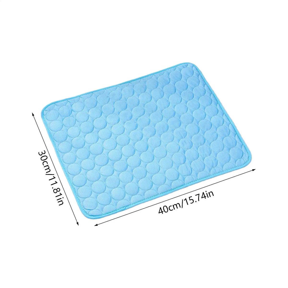 Ice-Silk Dog Cooling Mat - Sofa, Crate, Car & Beach Pad – photo 6