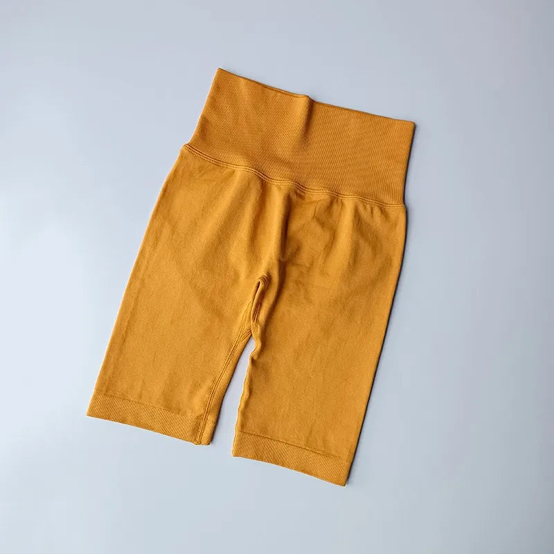 MMAlto Women's High Waist Yoga Shorts – Hip Push Up Tummy Control Gym Shorts | S-L | 21 Colors