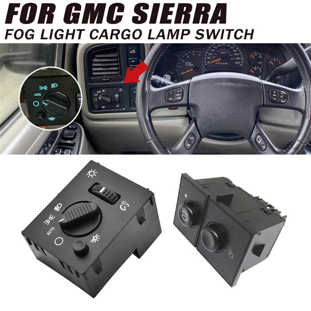 Headlight & Fog Lamp Dimmer Switch — Chevrolet Suburban, Silverado, Avalanche & GMC Sierra/Yukon