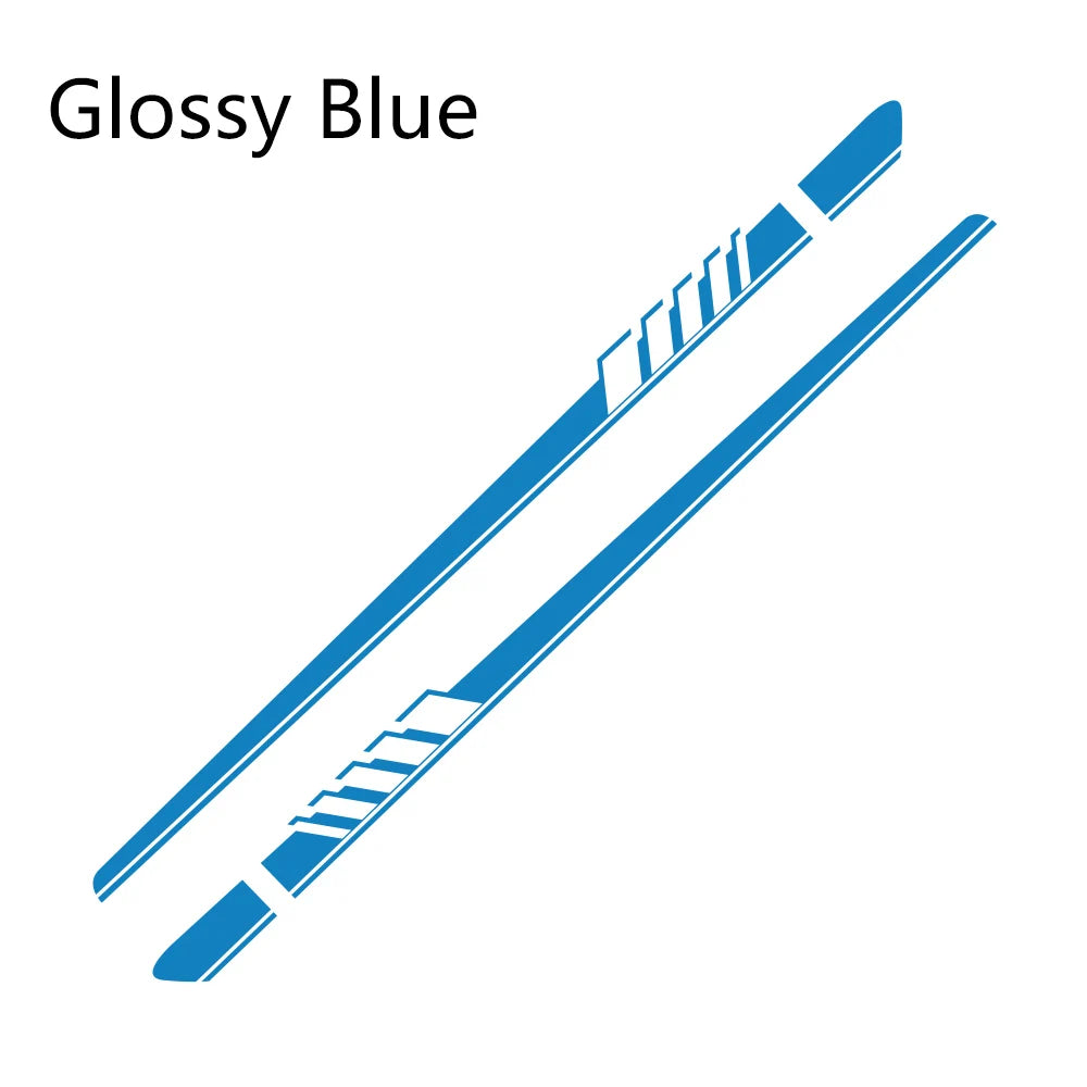 Car Side Line Vinyl Decal – Compatible with Mercedes-Benz W203 W204 W205 W212, C-Class, GLC, CLA, GLA