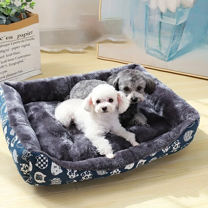 Dog Bed Home Pet Winter Large Supplies Sofa Accessories for Small Dogs Goods Animals Big Accessoires Medium Mat