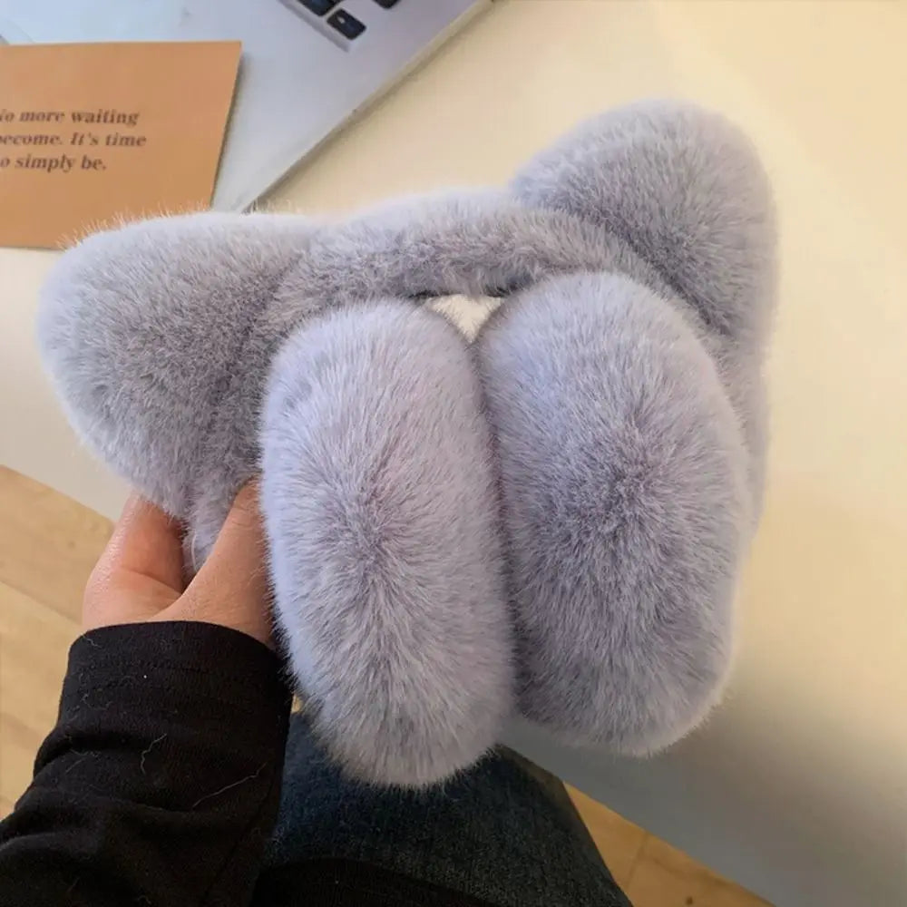 Cute Cat Ear Earmuffs - Foldable Windproof Winter Ear Warmers - photo 4