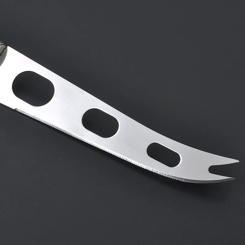Cheese Knife Kitchen Tool Stainless Steel Multifunctional Baking Tool Pizza Butter Noodle Cutter Circular Handle Kitchen Accesso