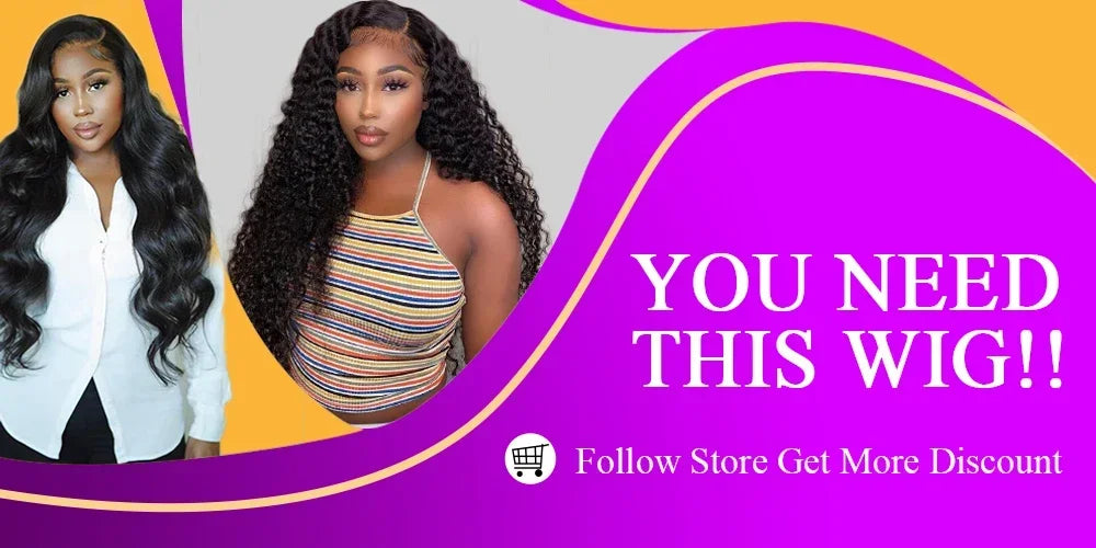 No Glue Straight V Part Wig 100% Human Hair 16-32 Inch Upgraded Wigs 200% Density Remy Hair No Leave Out Side Part Wig For Women