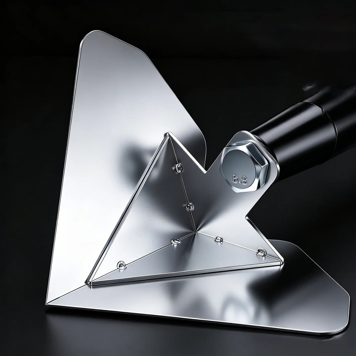Stainless Steel 90 Degree Corner Trowel for Drywall and Plaster - view 15