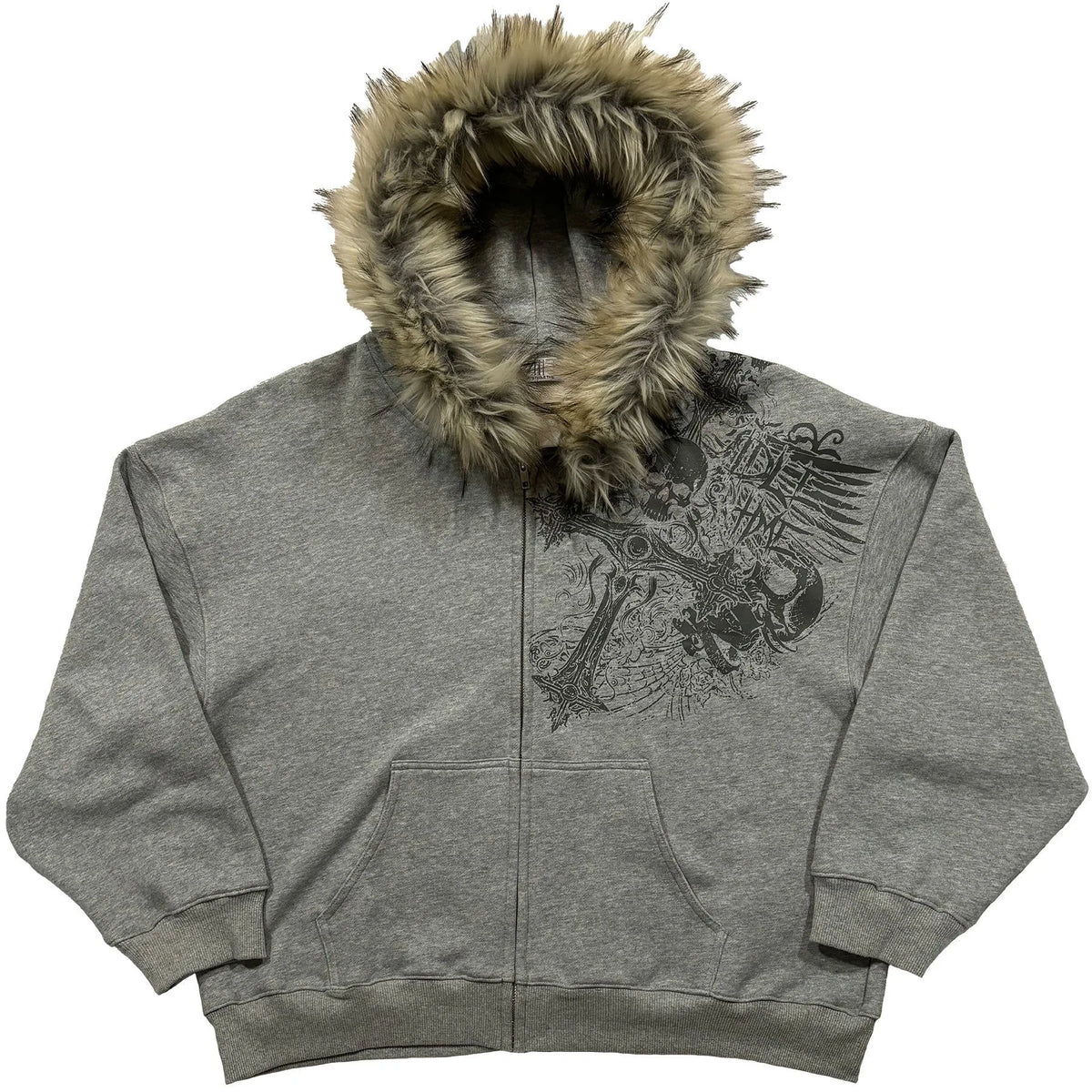 Unisex Thick Zip-Up Hoodie Jacket