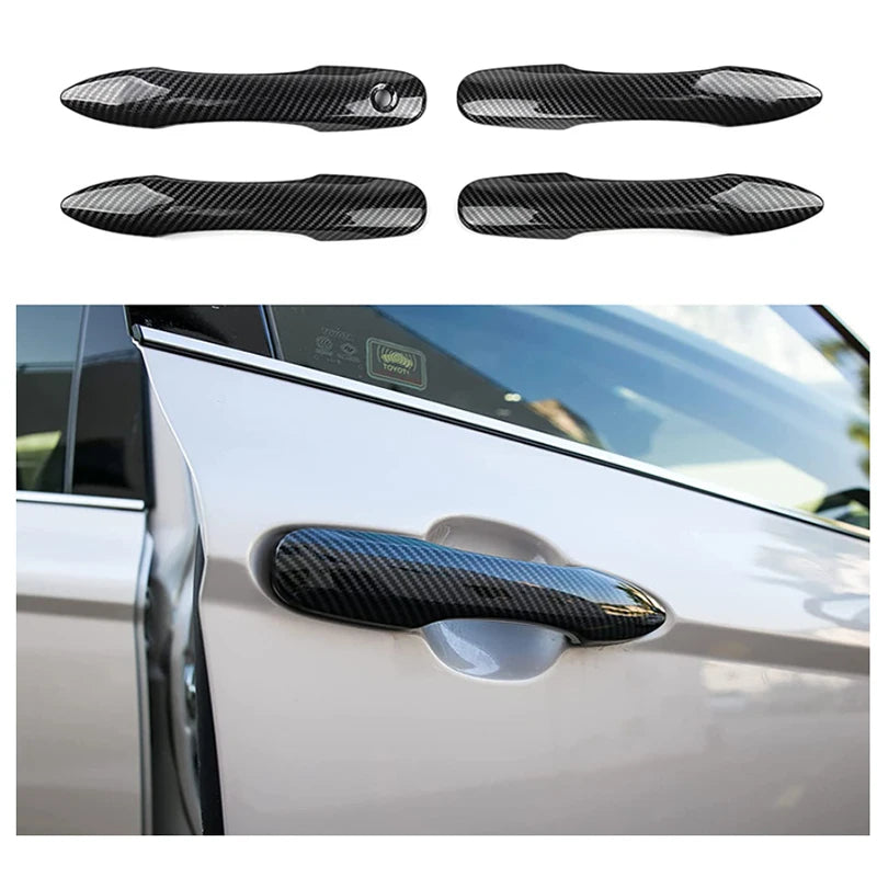 4x Car Door Handle Cover for Toyota Camry XV80 80 Hybrid LE SE 2025 2026 2027 Sticker Trim Exterior Scratch Decor Accessories