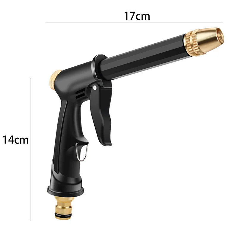 High Pressure Water Gun for Car Washing Garden Watering Hose Nozzle Sprinkler Foam Jug Water Faucet Joint Quick Connector