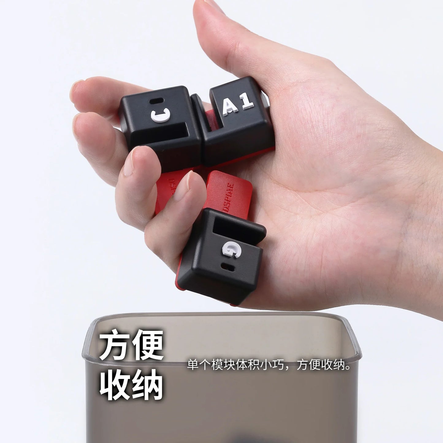 Dspiae PT-SR Model Panel Holder Versatile and Stable 28 Letter and 20 Number Pieces Easy Assembly