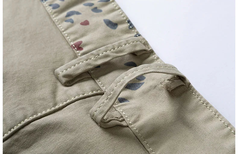 New Summer Men Cotton Cargo Shorts Men Fashion Breeche Bermuda Beach Jogger Shorts Men Tactical Casual Shorts Male Dropshipping